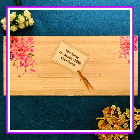 کارت عروسی کاریکاتوری قدیمی کد 9483